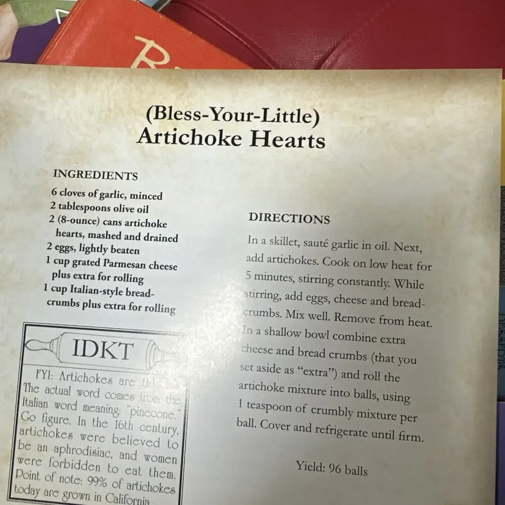 Vintage 2009 Southern To The Core‎ An Evins Family Cookbook Recipes Cook Book